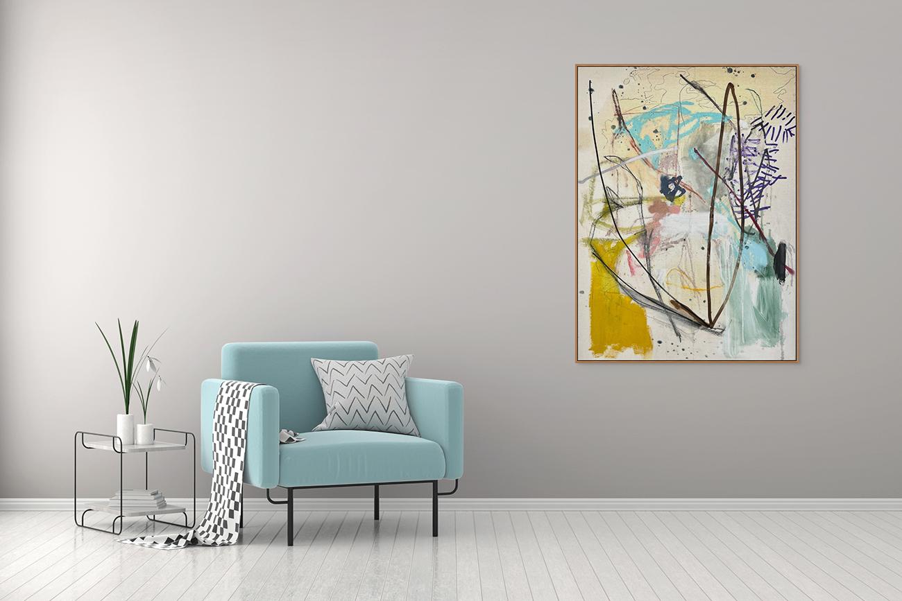 Arid Lands (Abstract Painting) For Sale 1
