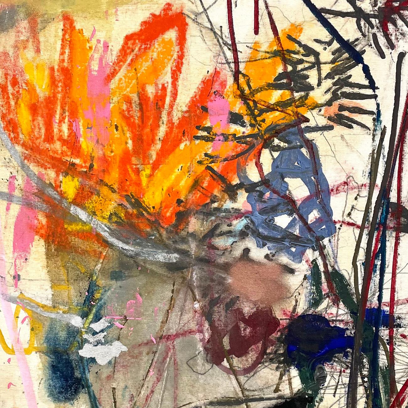 Brush Fires (Abstract Painting) For Sale 2
