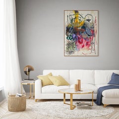 Chicken Man (Abstract Painting)