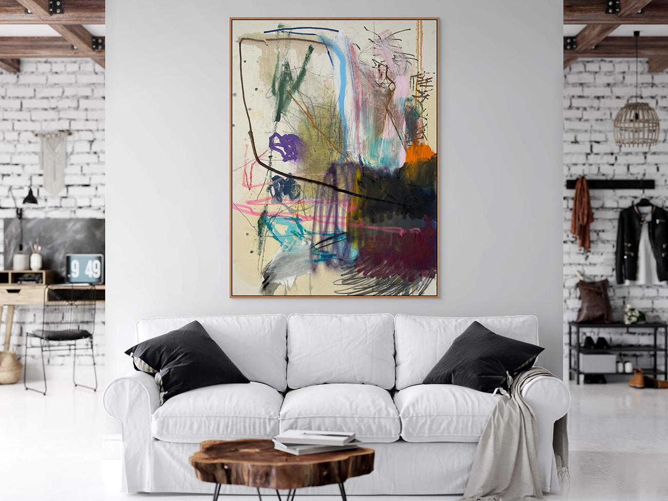 Daybreak (Abstract Painting) For Sale 1