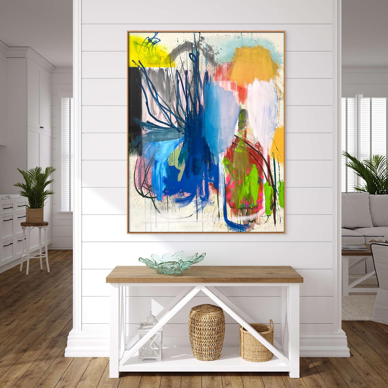 Endemic Species (Abstract Painting) For Sale 1