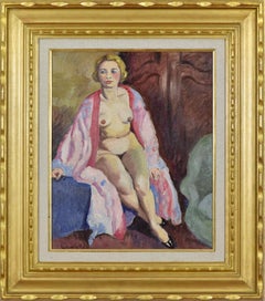 Nu Assise di Ludovic-Rodo Pissarro - Pittura di nudo