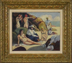 Figurative Gemälde in Öltechnik