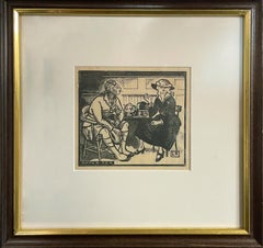 Nach Tee von Ludovic-Rodo Pissarro – Holzstiche