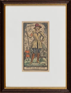 Back to the Land “Farming” by Ludovic-Rodo Pissarro - Colour woodcut