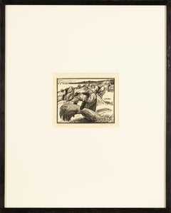 Kerfany von Ludovic-Rodo Pissarro – Holzstiche