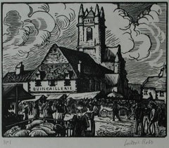 Quincaillerie by Ludovic-Rodo Pissarro - Wood engraving