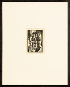 York Road by Ludovic-Rodo Pissarro - Wood engraving