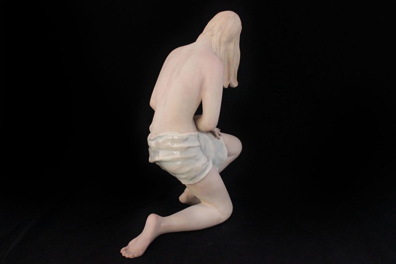 Ludovica Le Bertetti, Escultura de gran desnudo.