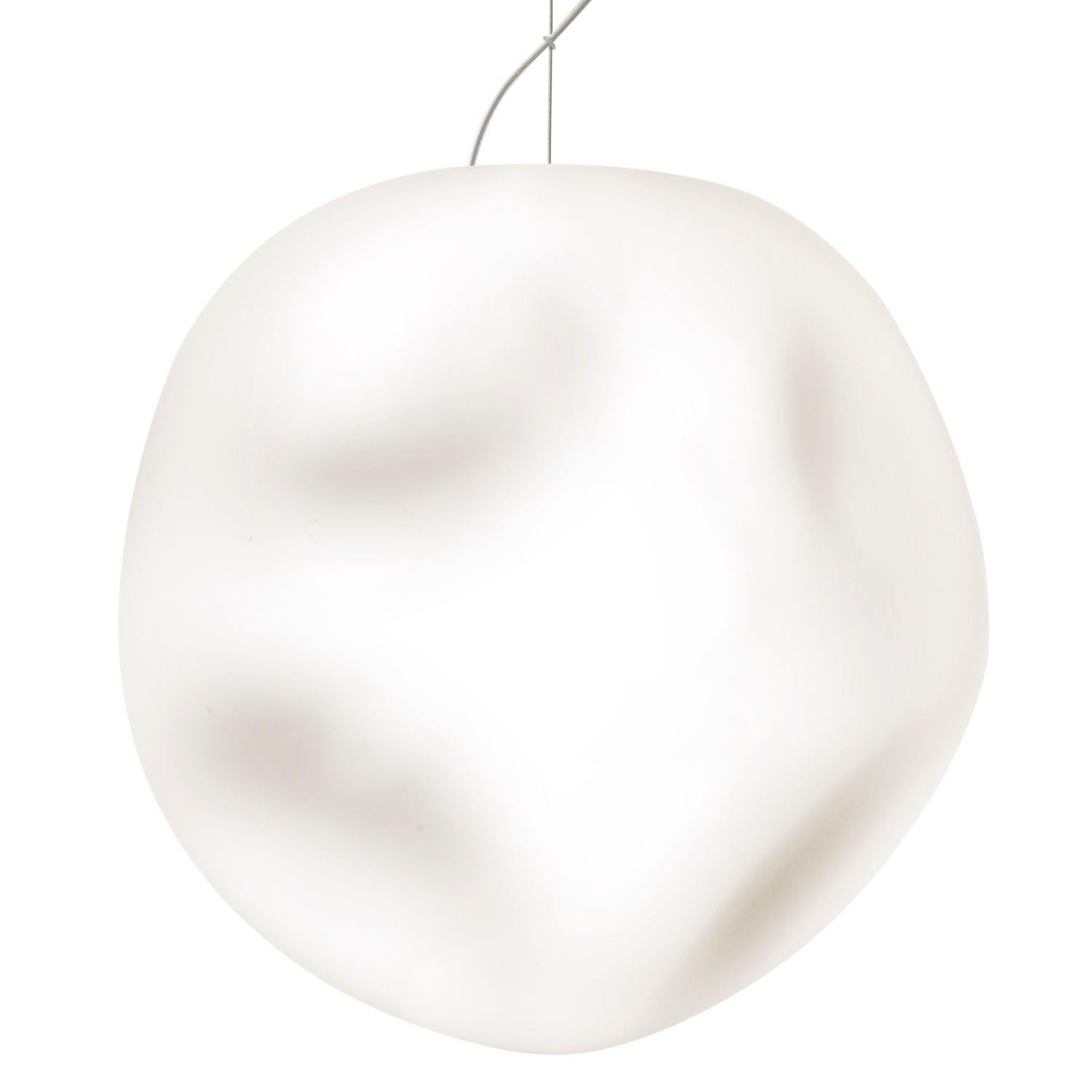 Ludovica & Palomba Lampada a sospensione extra large in vetro soffiato 'Hoba' per Foscarini in vendita 3