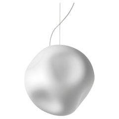Ludovica & Palomba Large 'Hoba' Blown Glass Suspension Lamp for Foscarini