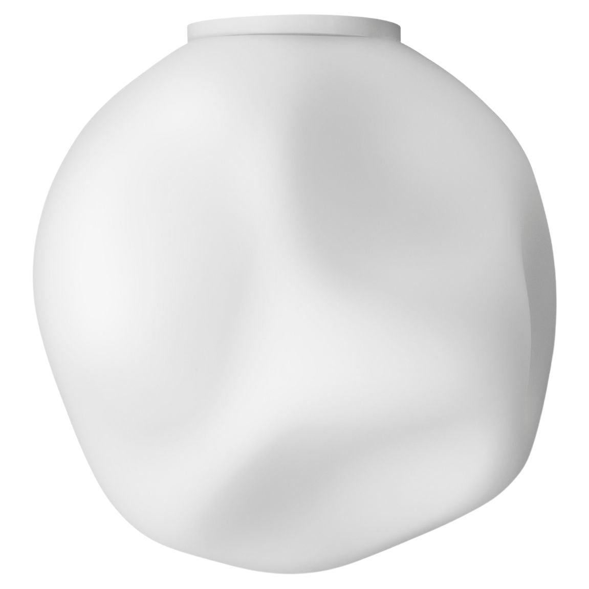 Ludovica & Palomba Large 'Hoba' Blown Glass Wall or Ceiling Lamp for Foscarini