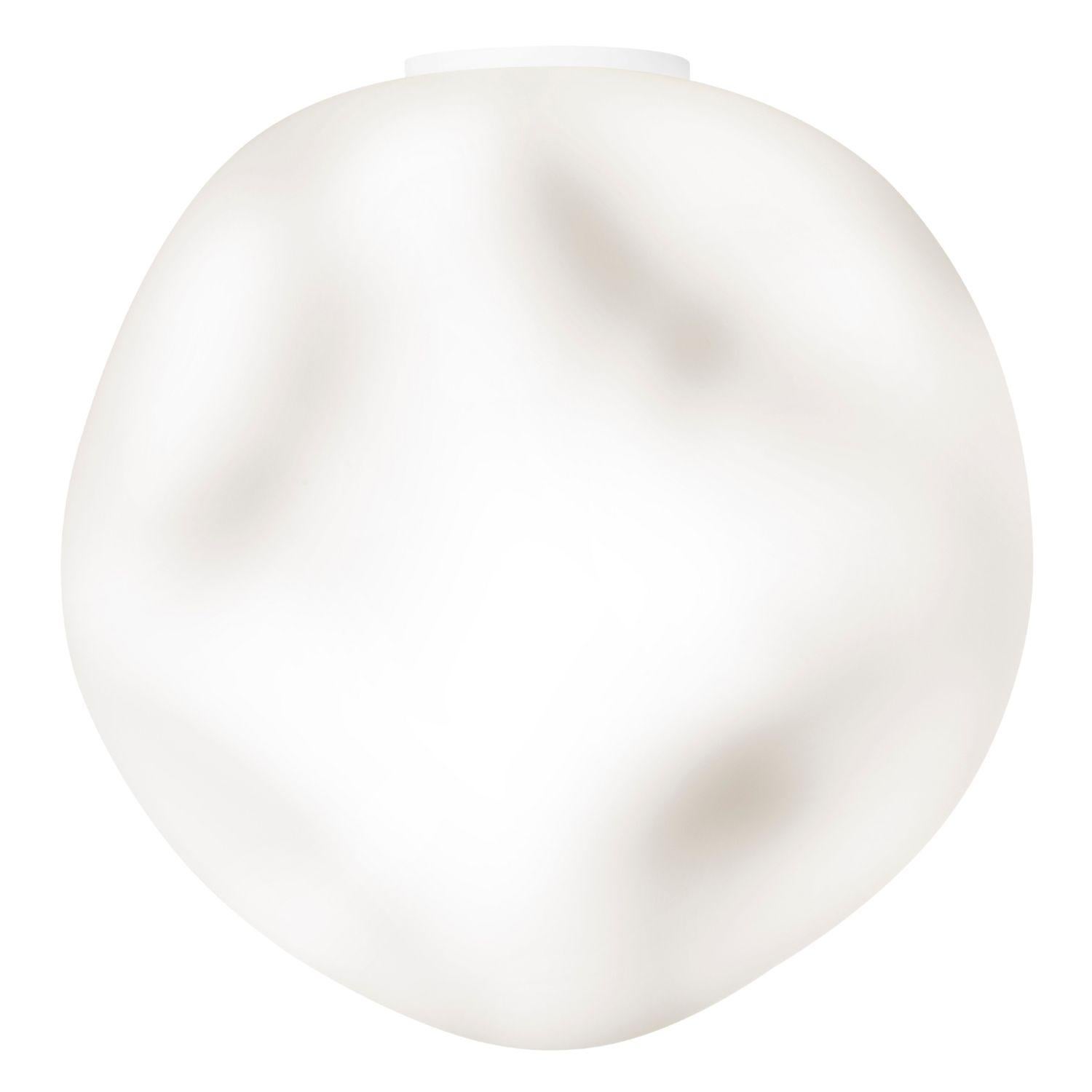 Ludovica & Palomba Medium 'Hoba' Wand- oder Deckenleuchte aus geblasenem Glas für Foscarini, Medium (Metall) im Angebot