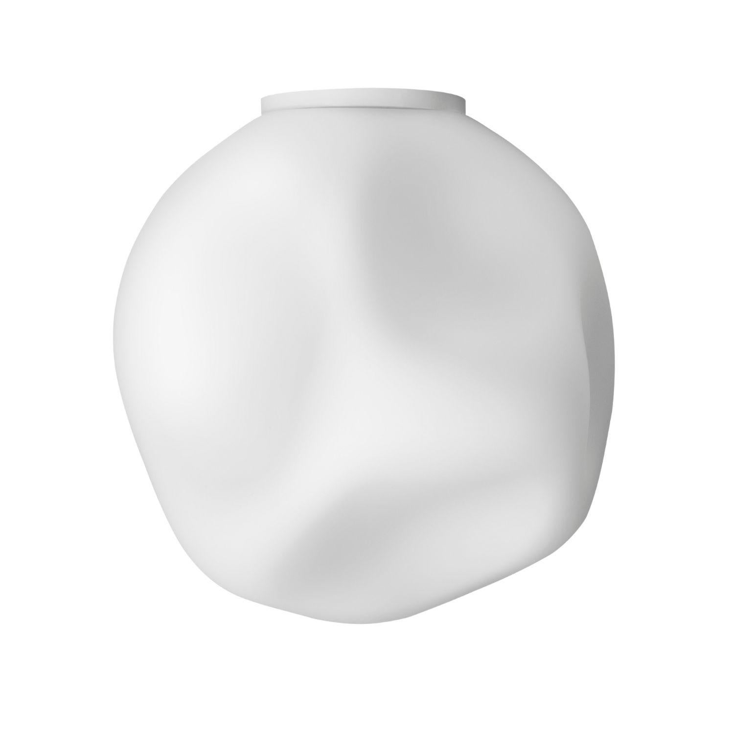Ludovica & Palomba Medium 'Hoba' Wand- oder Deckenleuchte aus geblasenem Glas für Foscarini, Medium im Angebot 1