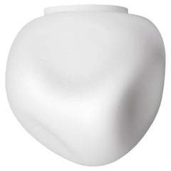 Ludovica & Palomba Medium 'Hoba' Blown Glass Wall or Ceiling Lamp for Foscarini