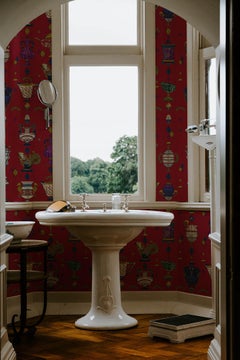 Ludovica Rosso Nobile Wallpaper, Racconti Collection