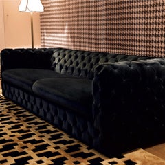 Ludovico Black Sofa by Dom Edizioni