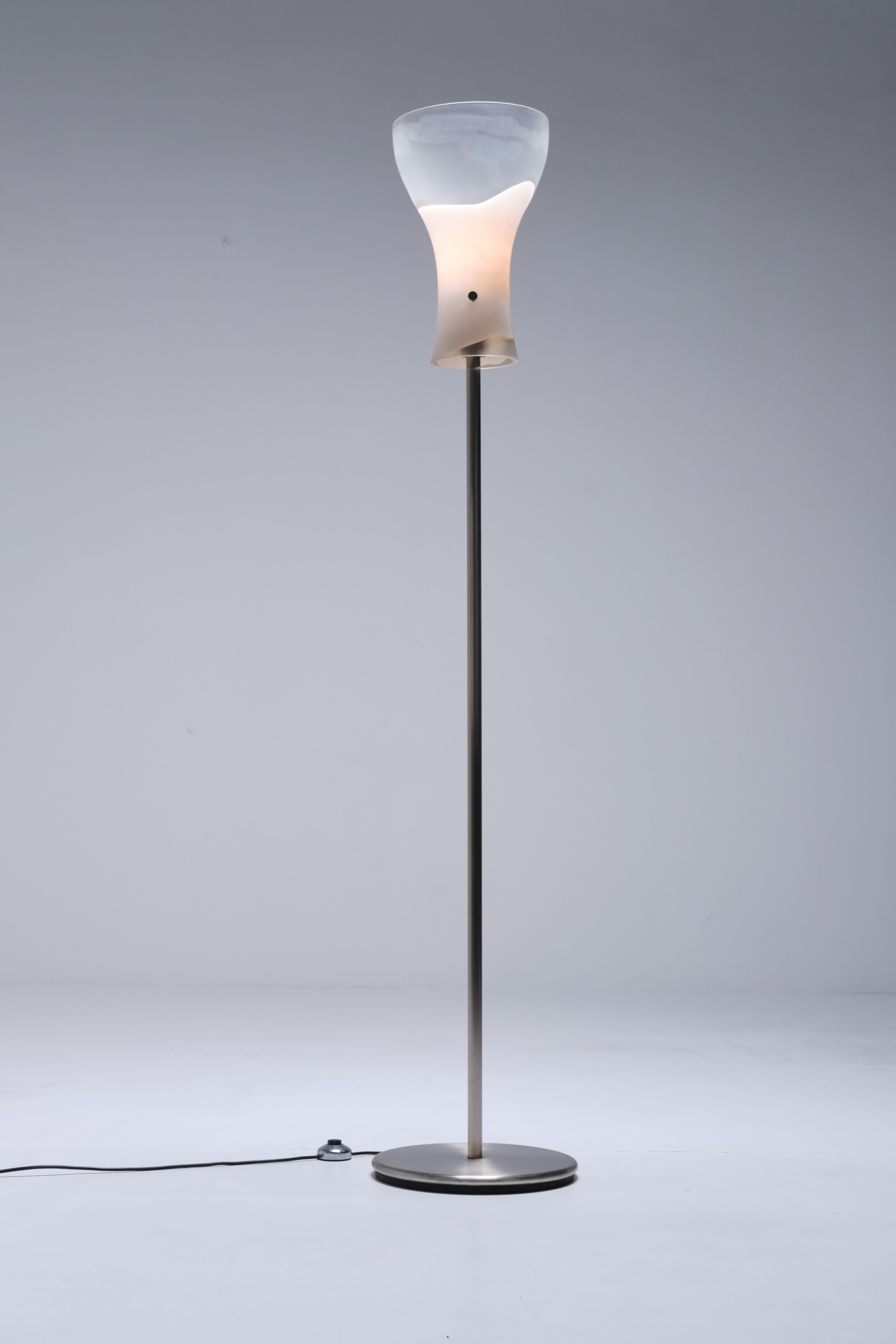 Ludovico Diaz De Santillana Floor lamp Murano glass - Venini Italian Design 1970 10