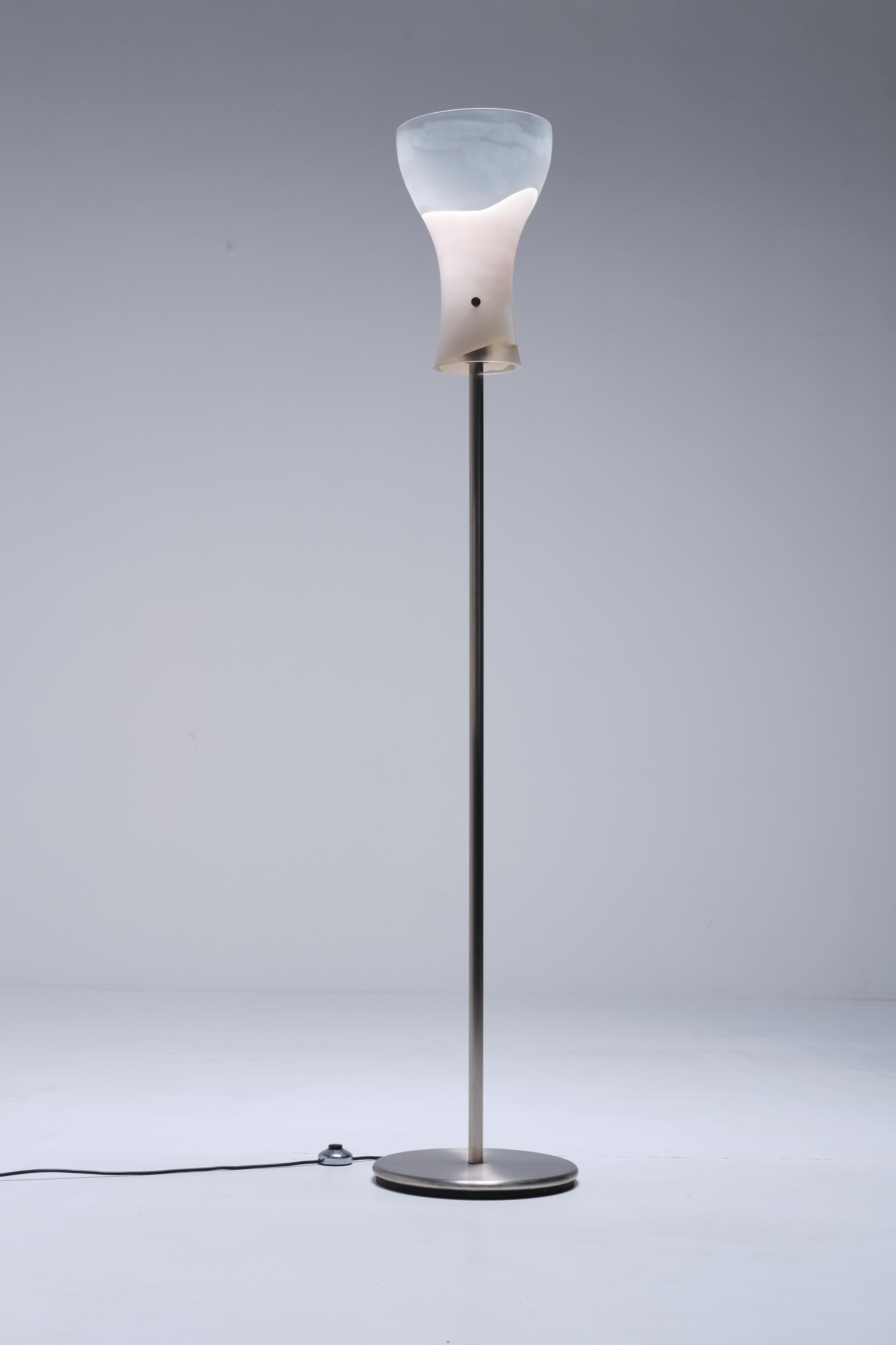Ludovico Diaz De Santillana Floor lamp Murano glass - Venini Italian Design 1970 11