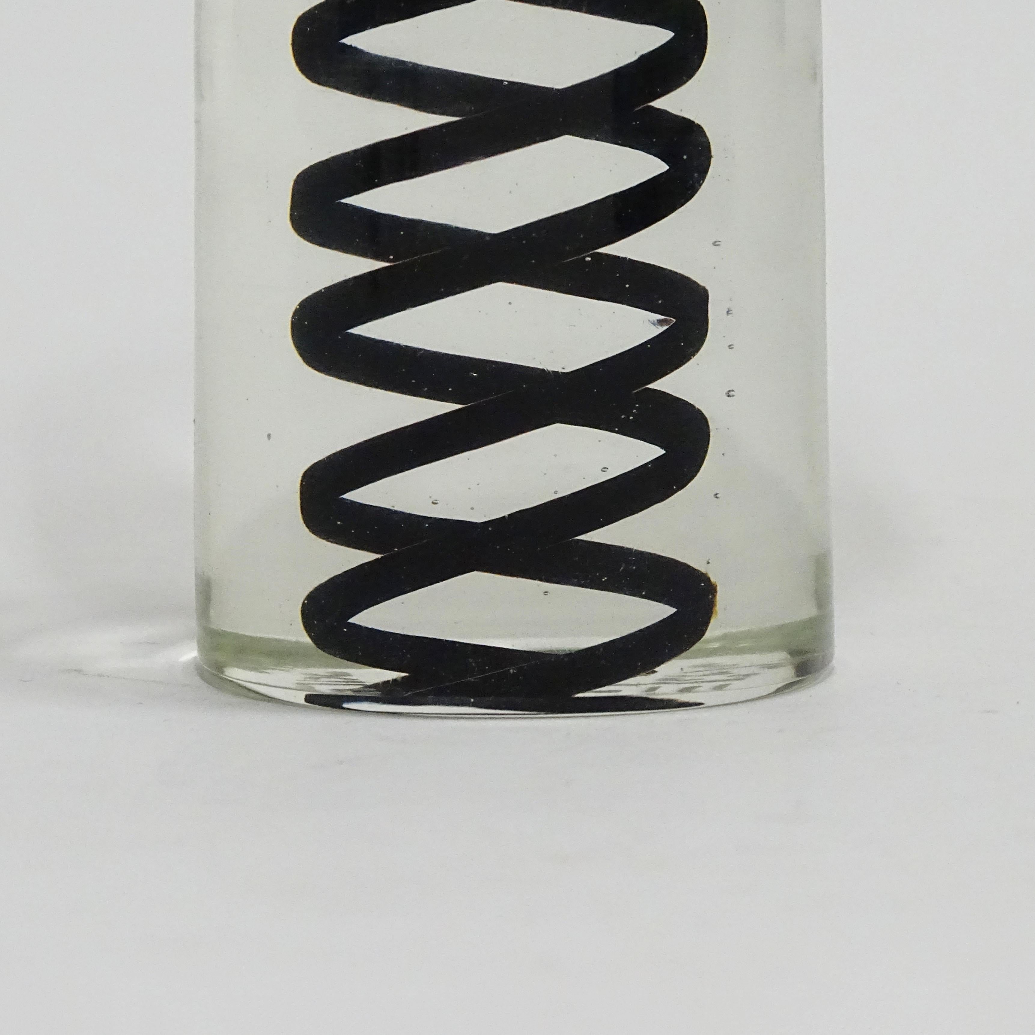 Ludovico Diaz de Santillana Jarrón de cristal de Murano de Venini para Philips, Italia 1965 en Excelente estado para la venta en Milan, IT