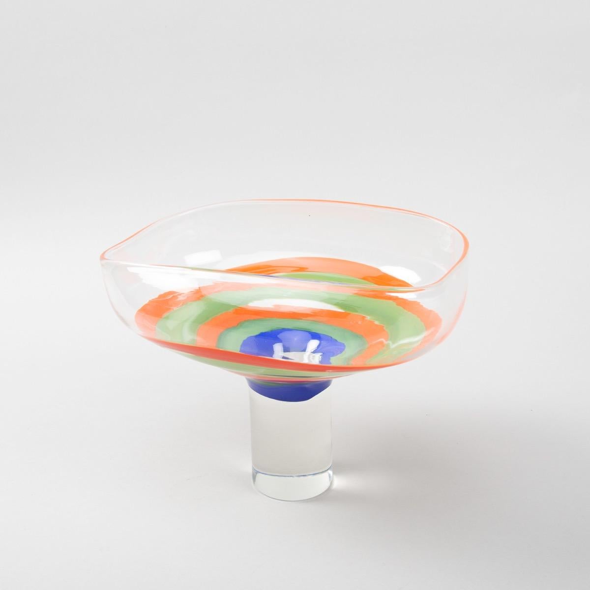 Italian Ludovico Diaz de Santillana, Venini, Murano, 1970 Cup Designed for Philips For Sale