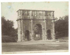 Arch of Constantine – Vintage-Foto von Ludovico Tuminello – frühes 20. Jahrhundert