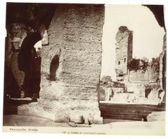 Baths of Caracalla - Vintage Photo by Ludovico Tuminello - Early 20th Century