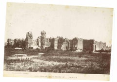 Thermes de Caracalla - Photo d'époque de Ludovico Tuminello - Début du 20e siècle