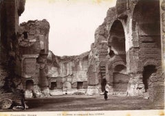Thermes de Caracalla - Photo d'époque de Ludovico Tuminello - Début du 20e siècle