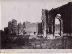 Baths of Caracalla - Vintage photo by Ludovico Tuminello - Early 20th Century