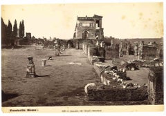 Palazzo dei Cesari - Vintage Photo by Ludovico Tuminello - Early 20th Century