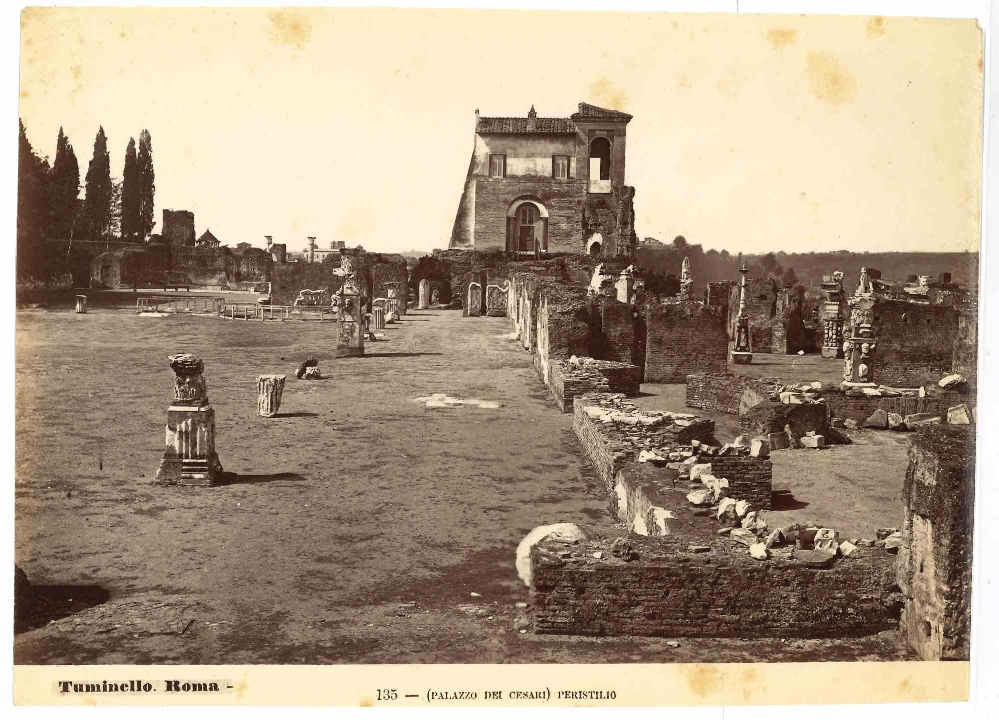 Palazzo dei Cesari - Vintage Photo by Ludovico Tuminello - Early 20th Century