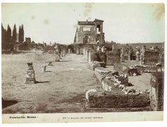 Palazzo dei Cesari - Foto d'epoca di Ludovico Tuminello - Inizio XX secolo