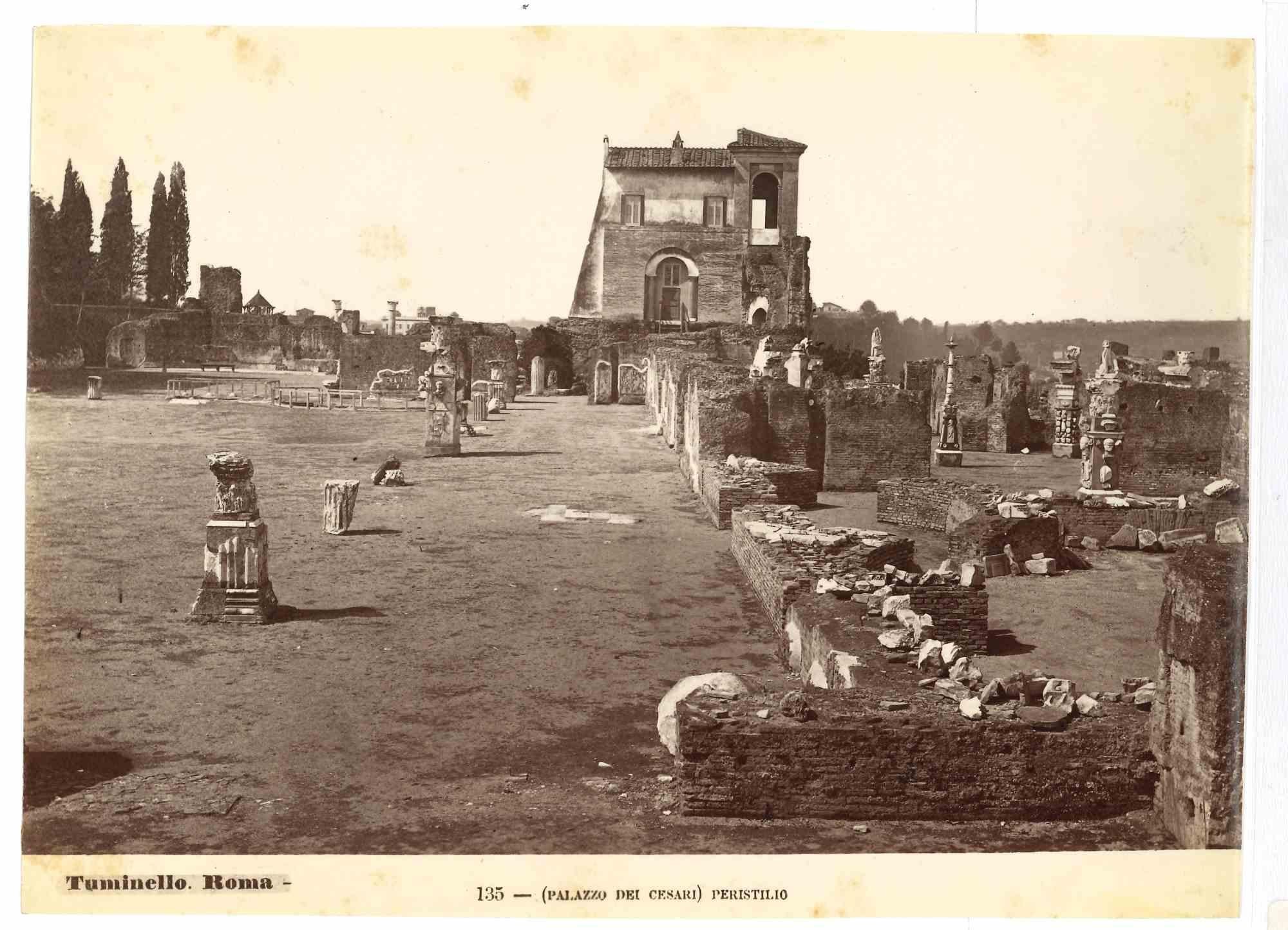 Palazzo dei Cesari - Vintage Photo by Ludovico Tuminello - Early 20th Century