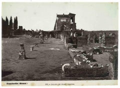 Palazzo dei Cesari - Vintage Photo by Ludovico Tuminello - Early 20th Century