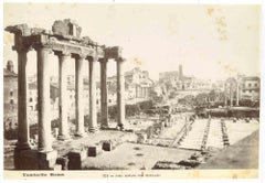 Roman Forum - Antique Photo by Ludovico Tuminello - Early 20th Century