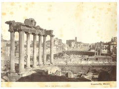 Roman Forum - Antique Photo by Ludovico Tuminello - Early 20th Century