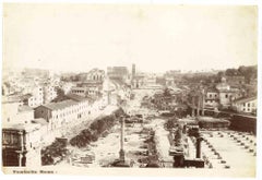 Forums impériaux romains - Photo d'époque de Ludovico Tuminello - Début du 20e siècle