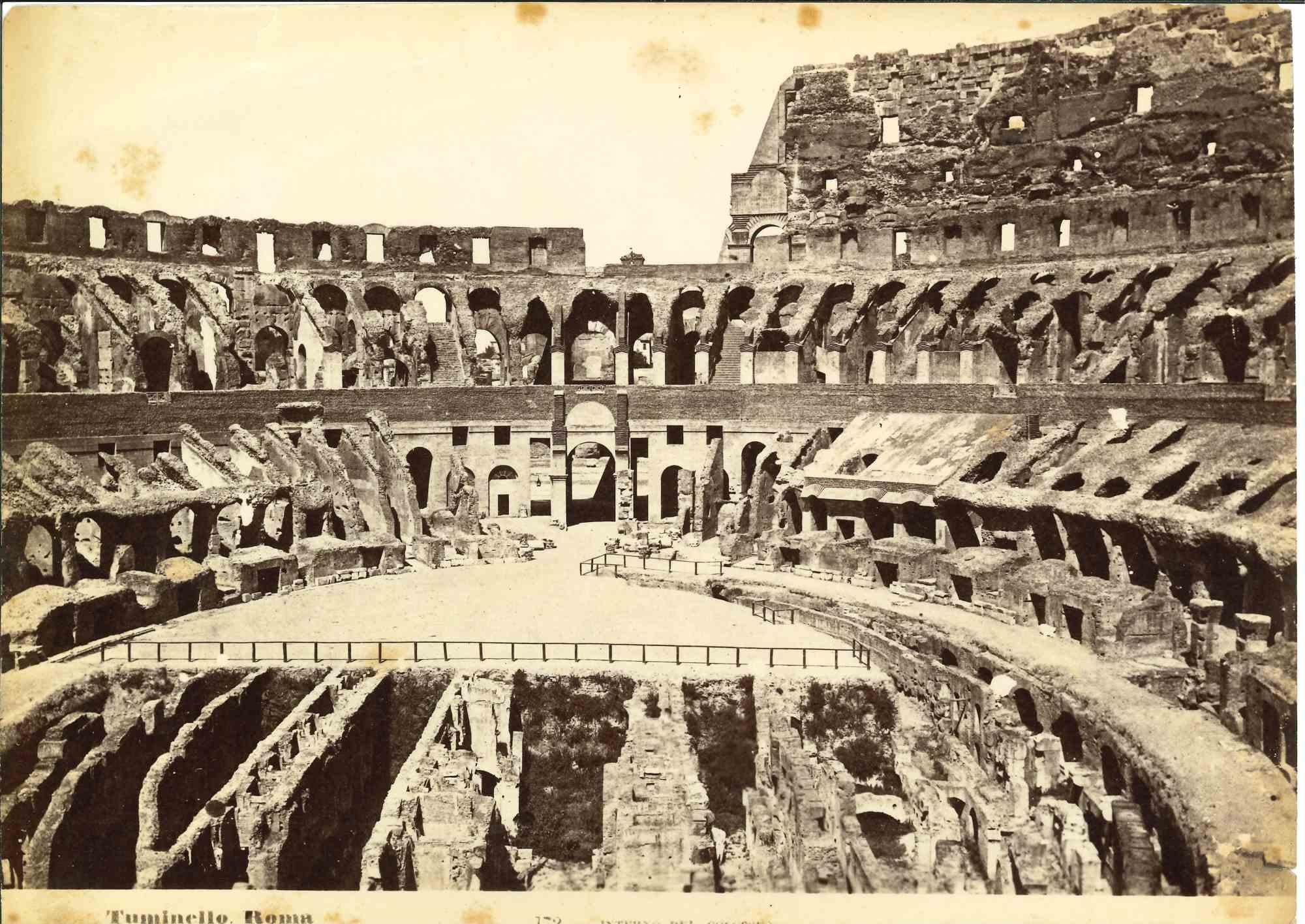 Vintage Photo - Colosseum by is a vintage silver salt photograph realized by Ludovico Tuminello in the early 20th Century. 

Good conditions and aged.





