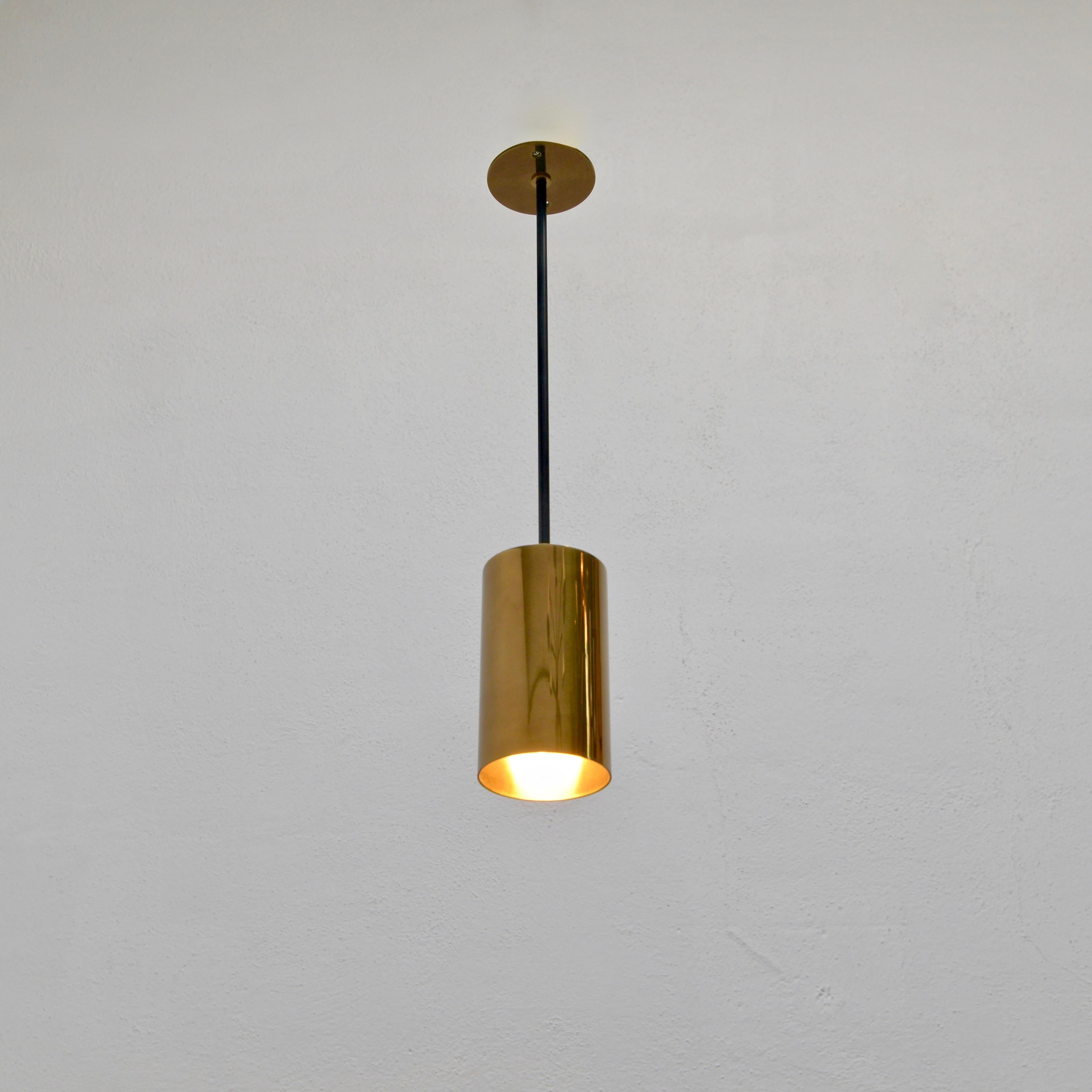 Contemporary LUdown Cylinder Pendant For Sale