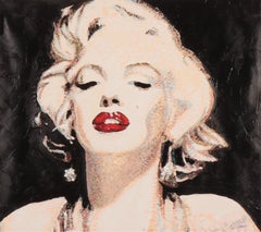 "Marilyn Monroe", Ludvic, Pop Art del XX secolo, Bellissimo ritratto di celebrità