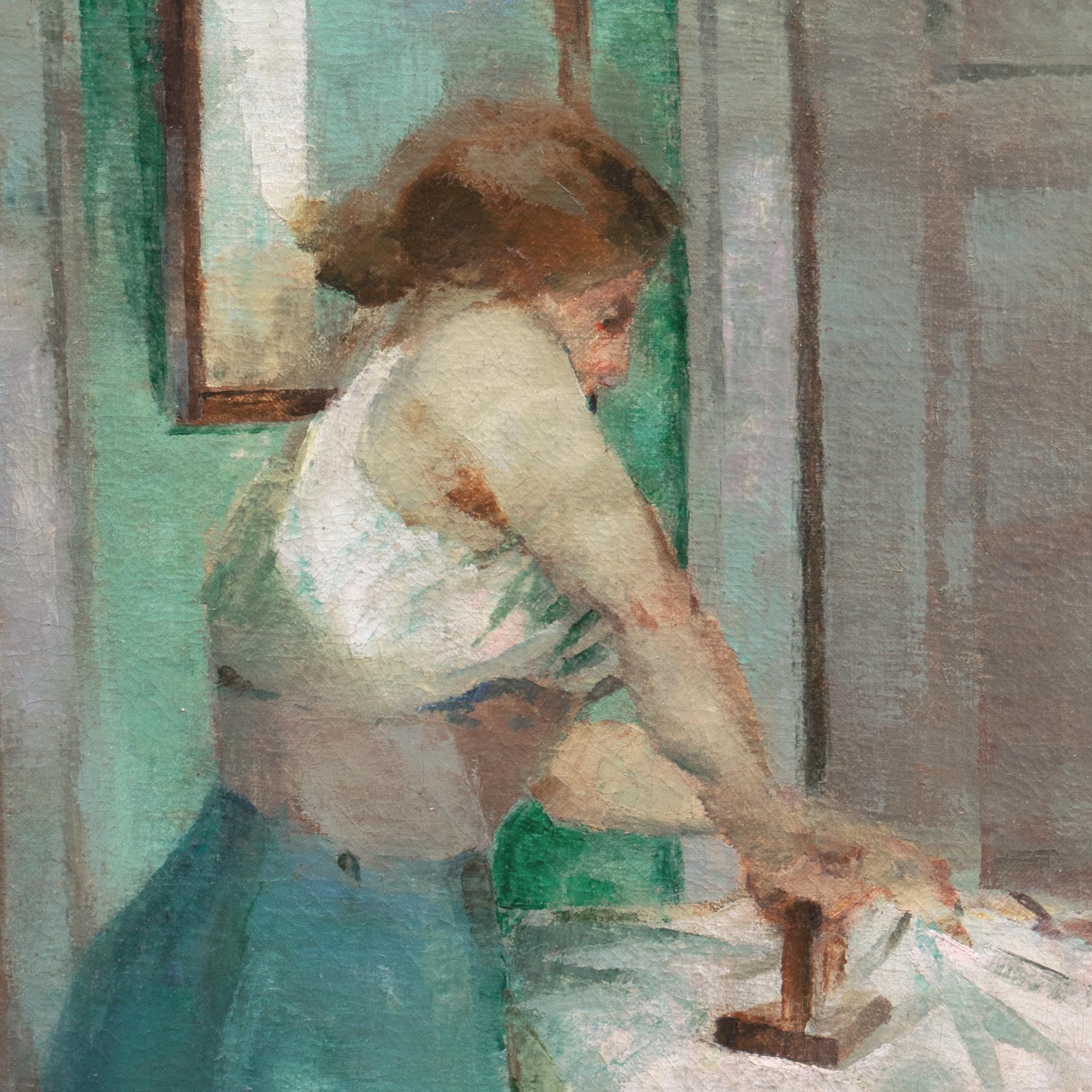 degas women ironing