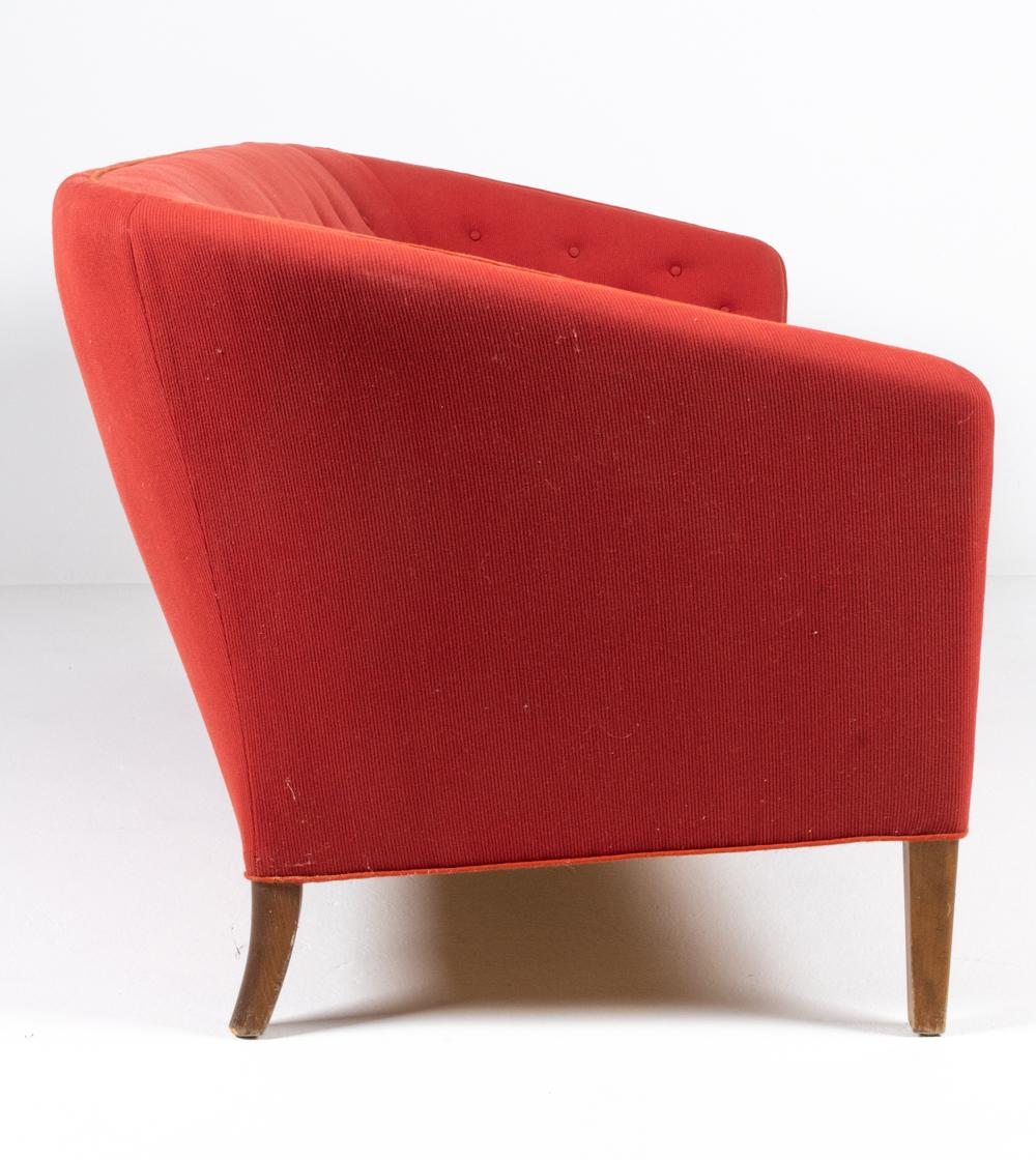 Ludvig Pontoppidan Danish Mid-Century Three-Seater Sofa For Sale 6