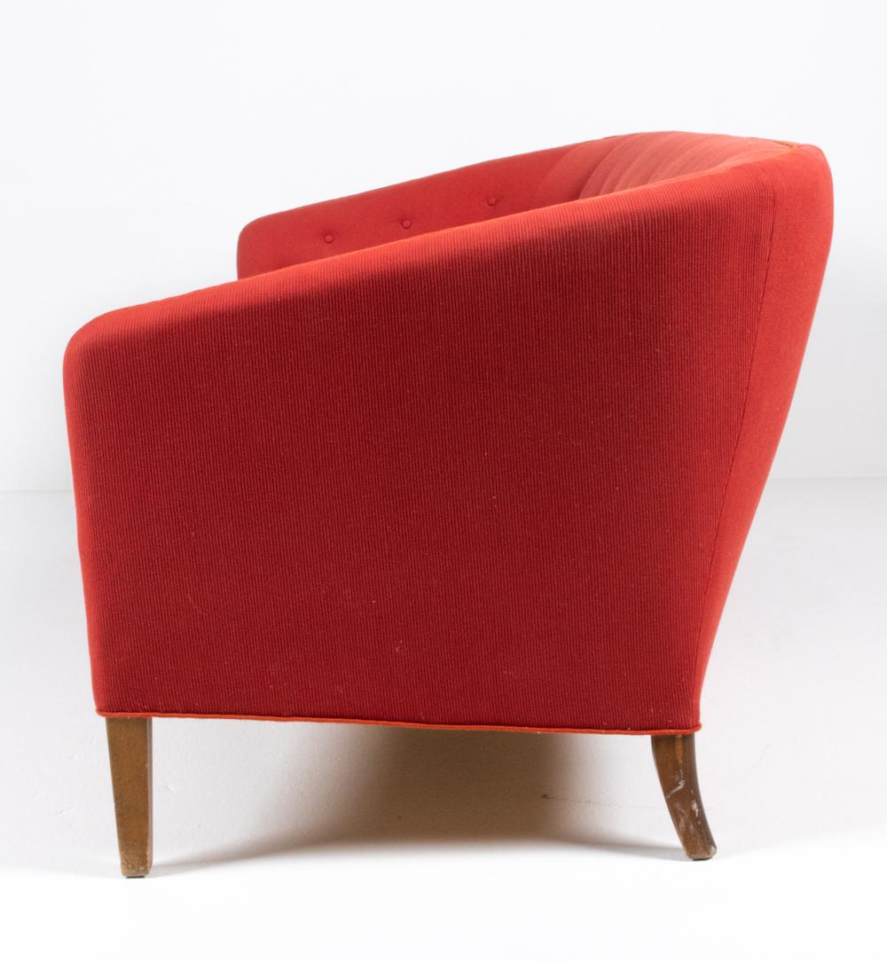 Ludvig Pontoppidan Danish Mid-Century Three-Seater Sofa For Sale 1