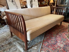 Ludvig Pontoppidan Sofa-Denmark 1940 Danish Scandinavian Modern Upholstery, Wood