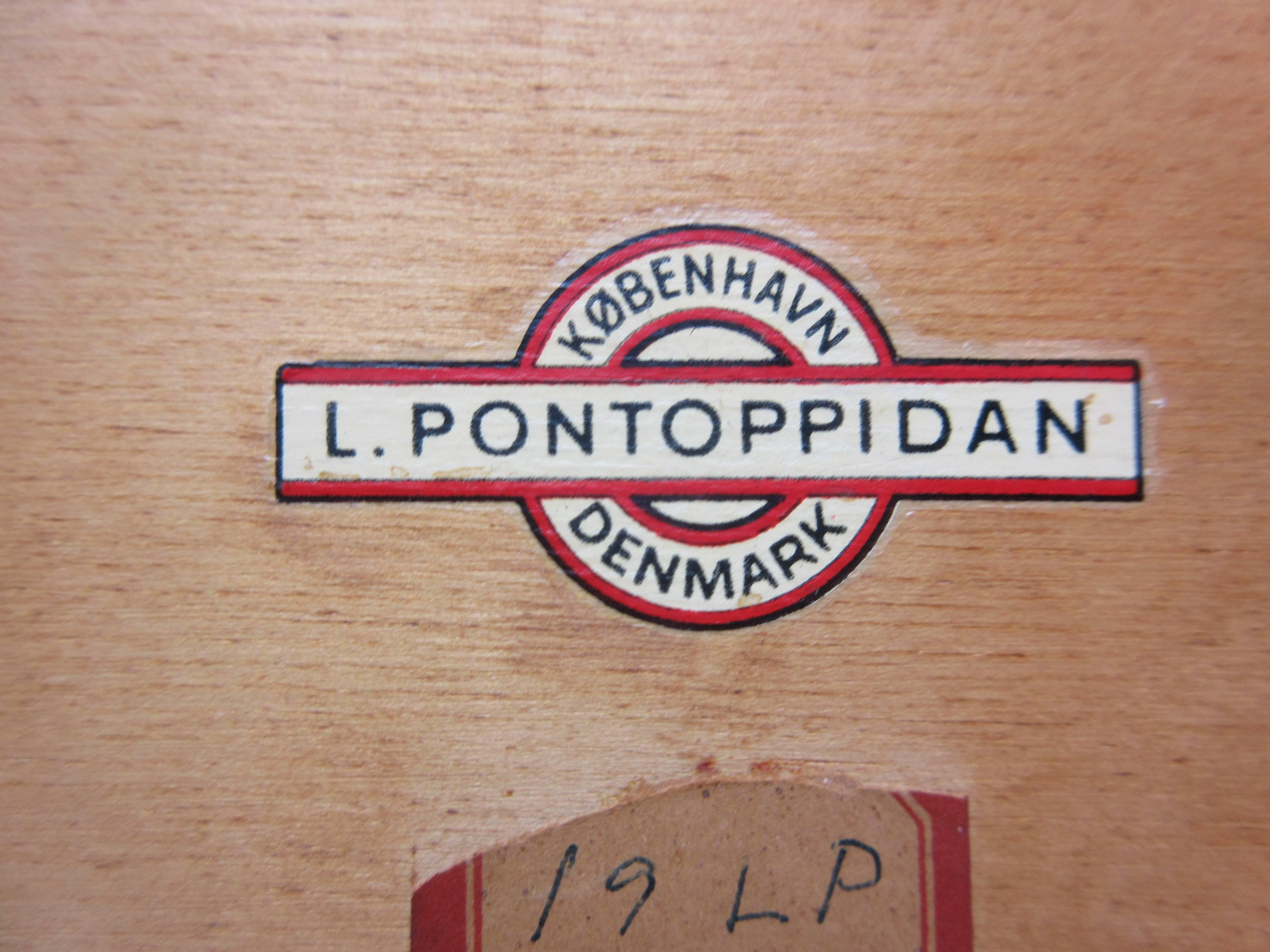 Danish Ludvig Pontoppidan Teak Tea Cart
