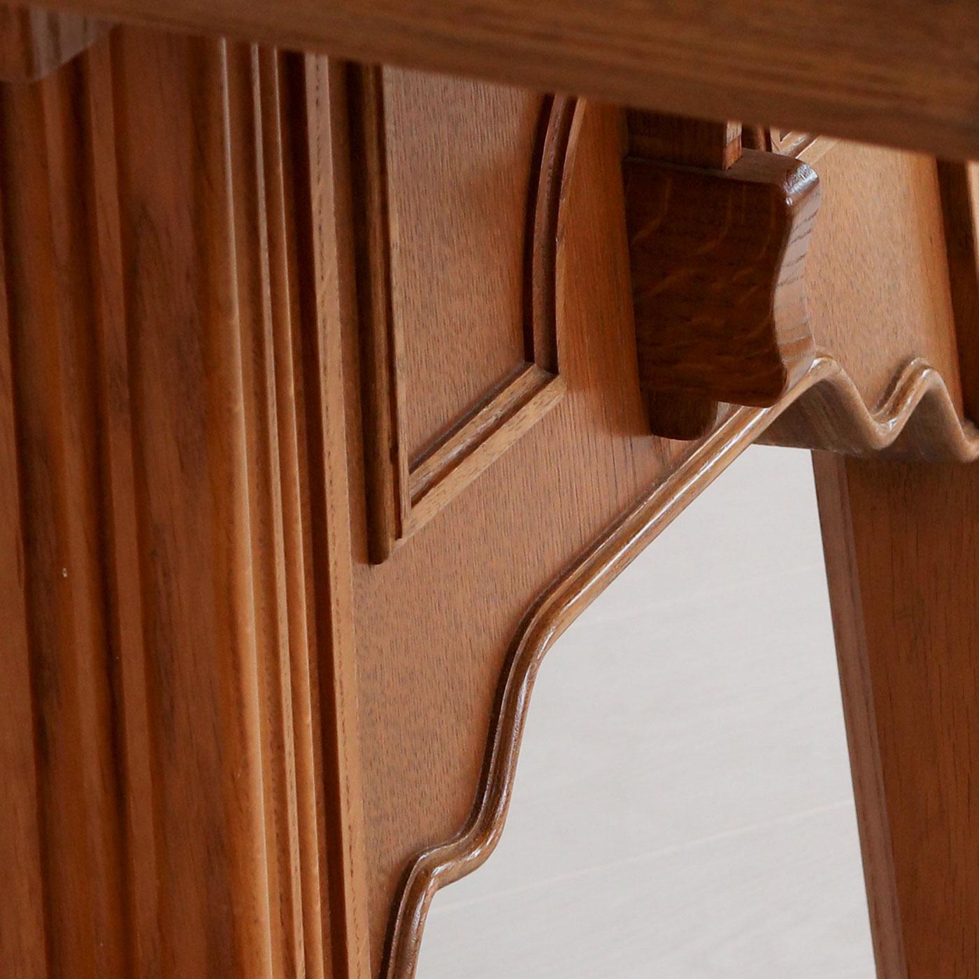 Milieu du XXe siècle Grande table à manger extensible Ludvig Sturm en chêne, Suède, vers 1948 en vente