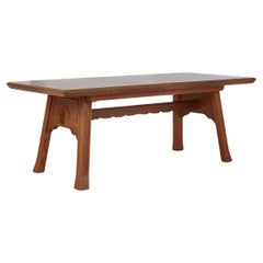 Ludvig Sturm Gran mesa de comedor extensible de roble, Suecia ca. 1948