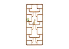 Ludvik Volak. Wooden shelf or room divider. 1960s-1970s.