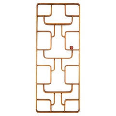 Ludvik Volak Wooden shelf or room divider. 1960s-1970s.